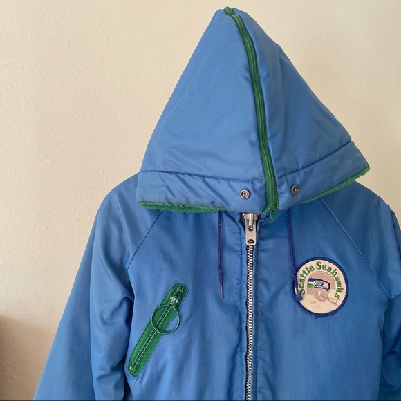🚫SOLD🚫 Vintage 70s/80s SEATTLE SEAHAWKS Youth’s Jacket - Picture 3 of 4